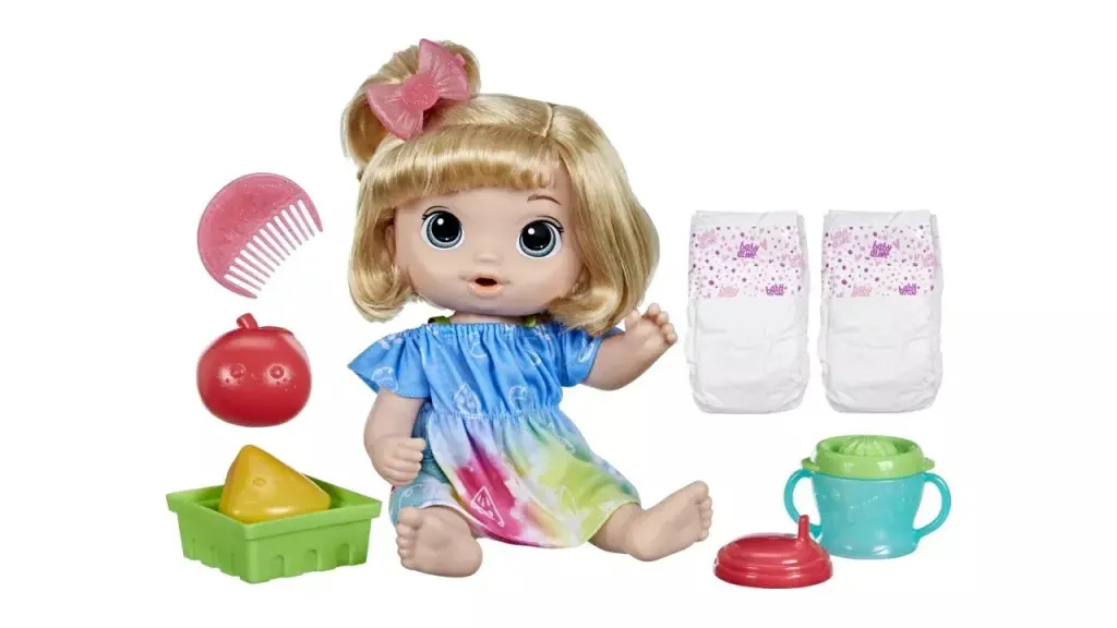 Papusa Baby Alive Fruity Sips Apple Blonde Hair F Emag Ro