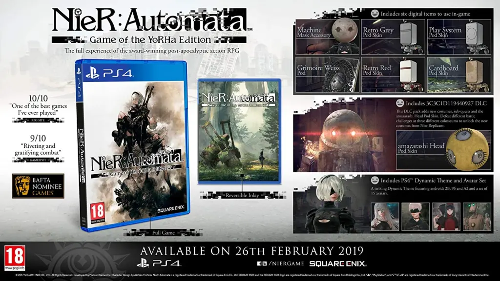 Joc Nier Automata Game Of The Yorha Edition Pentru Ps4