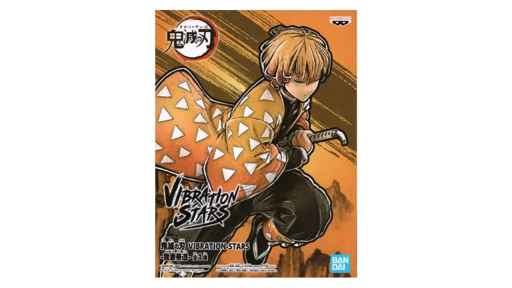 Banpresto Demon Slayer - Figura Agatsuma Zenitsu 13cm - KIMETSU VIBRATION STARS - Action Figure Collezionabile - 3