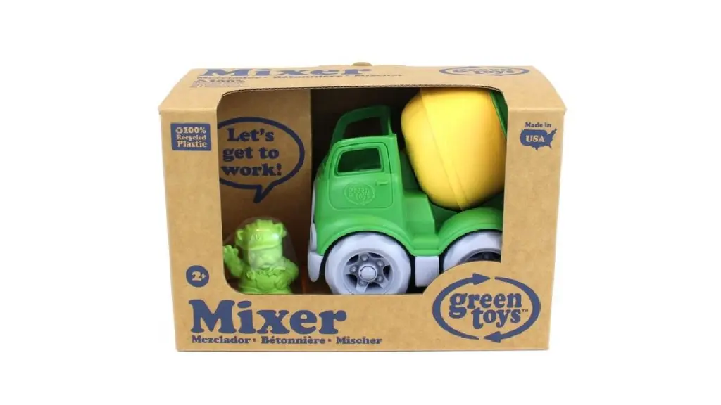 Green toy hot sale truck