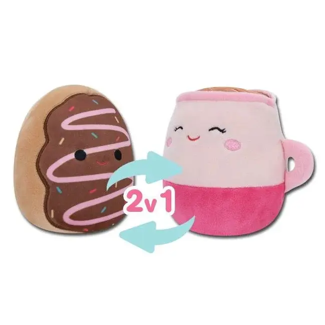 Squishmallows 2in1 - Deja donut and Emery latte 13 cm