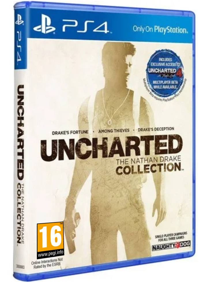 Uncharted The Natan Drake Collection ps4