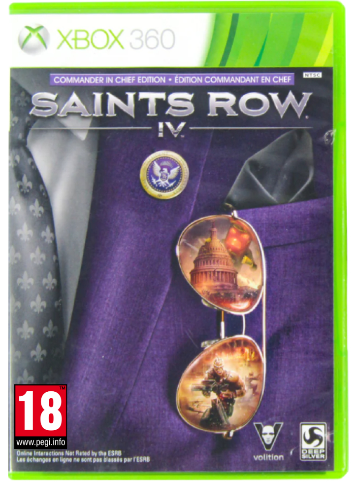 Saint Row IV Commander in chief edition xbox 360