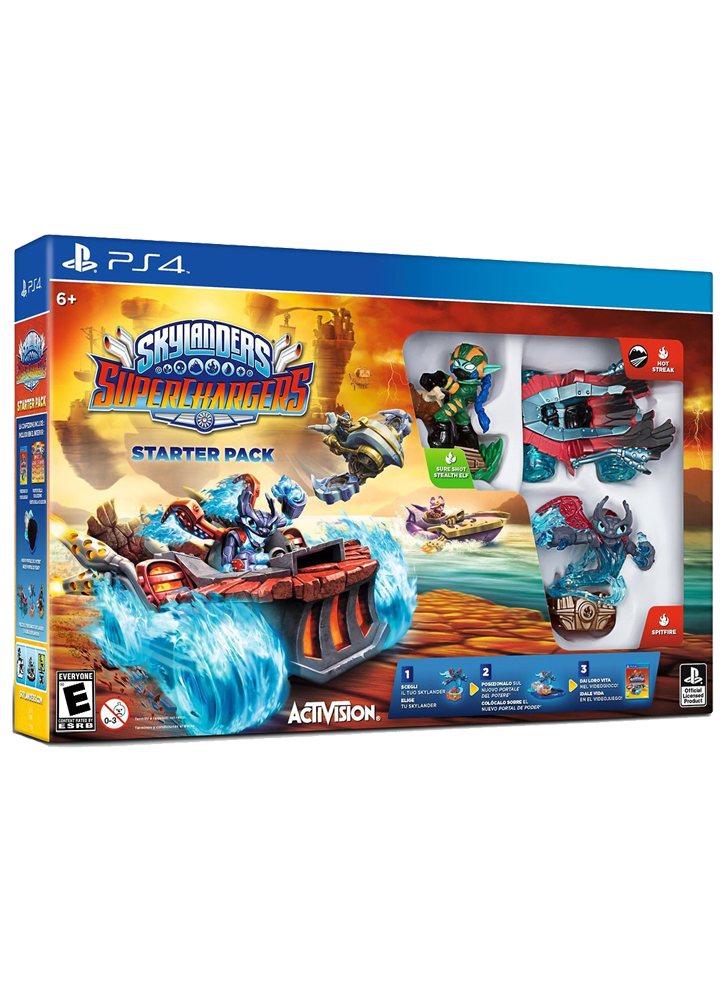 SKYLANDERS SUPERCHARGERS STARTER PACK (PS4)