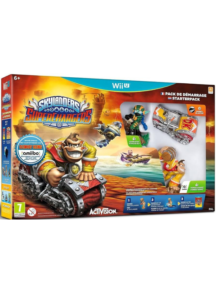 SKYLANDERD SUPERCHARGES STARTER PACK WII-U