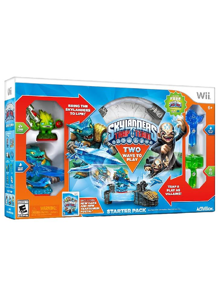 SKYLANDERS TRAP TEAM STARTER PACK (WII-U)