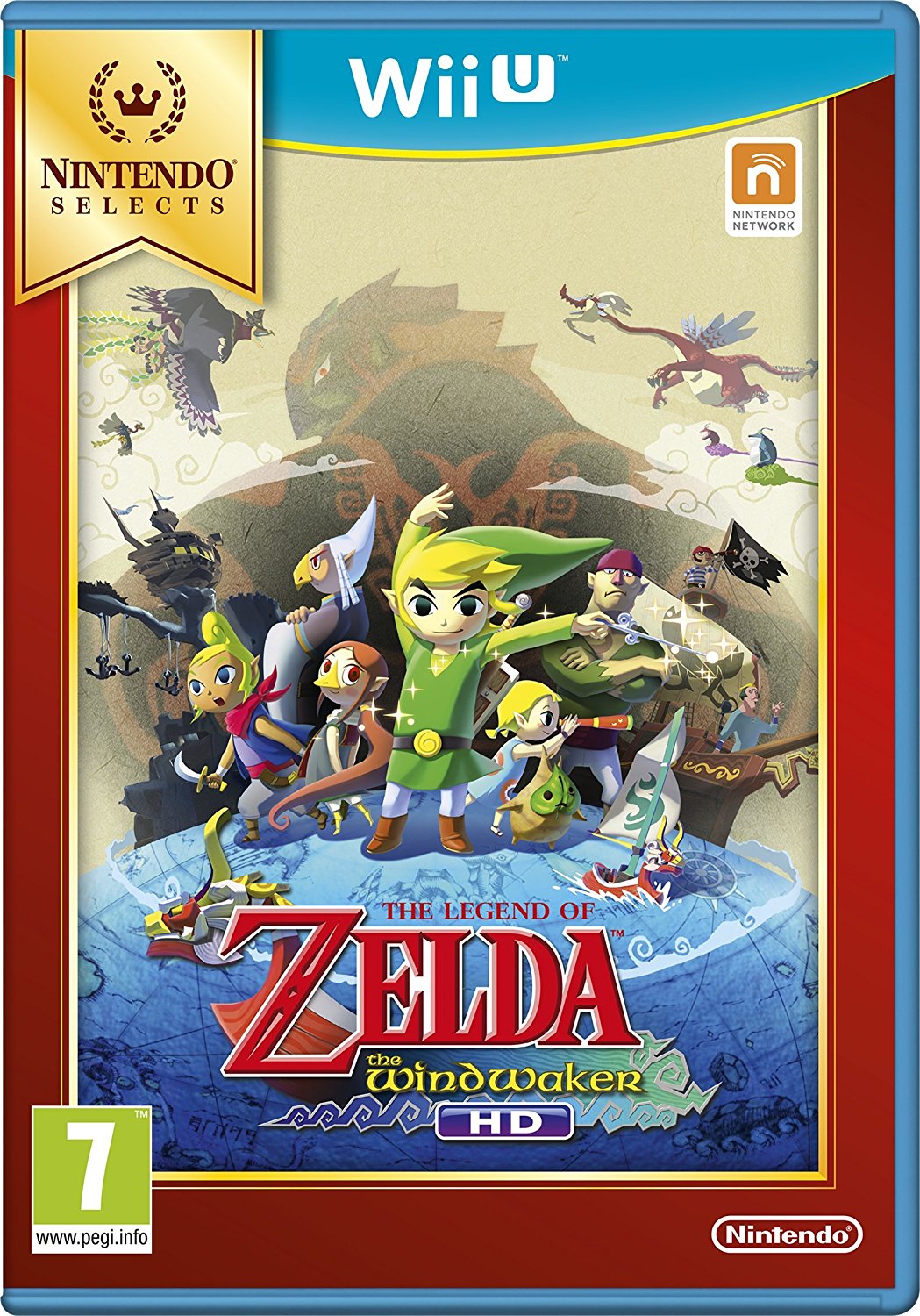 The Legend of Zelda: The Wind Waker HD (Selects) - WII-U