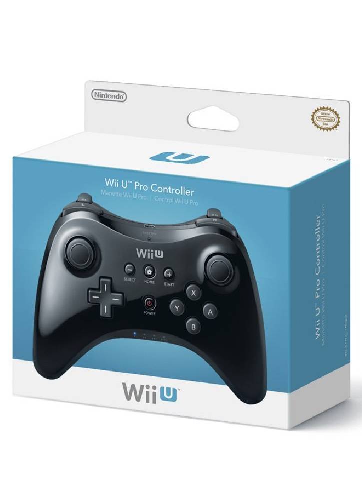 Pro Controller Black - Wii-u