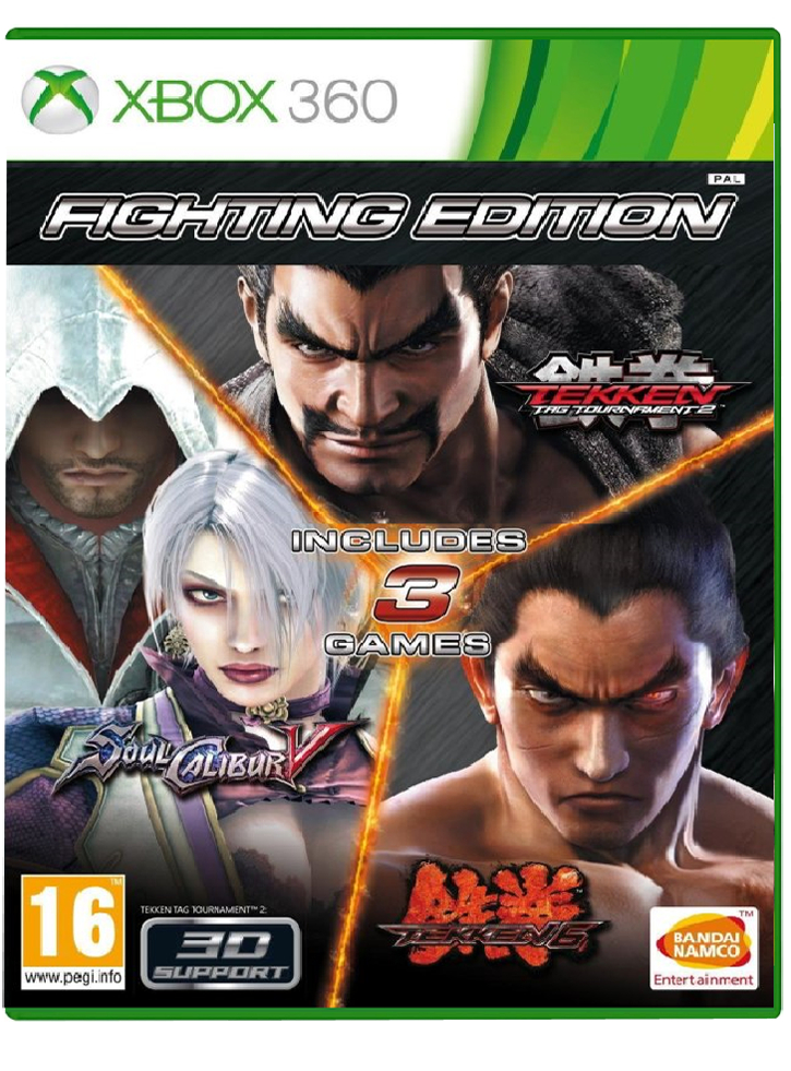 Fighting Edition: Tekken Tag 2, Tekken 6 & Soulcalibur V/X360