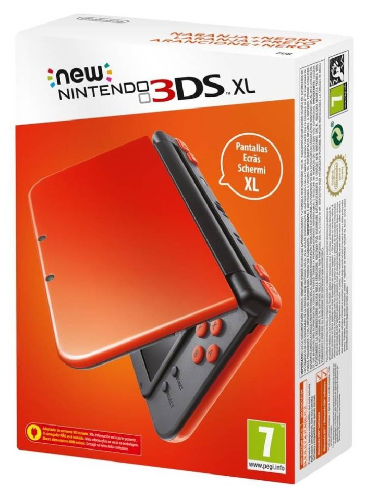 Consola  NEW Nintendo 3DS XL Orange/Black - 3DS