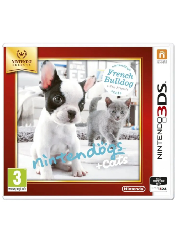 Nintendogs and Cats 3D: French Bulldog (Selects) /3DS