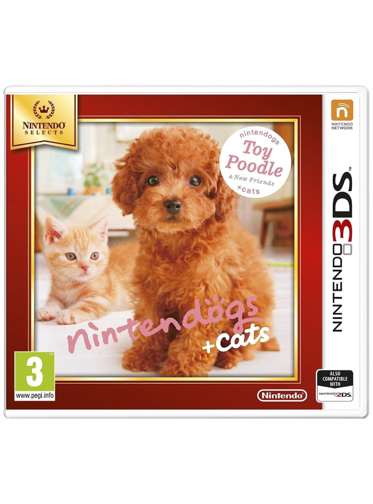 Nintendogs and Cats 3D: Toy Poodle (Selects) /3DS