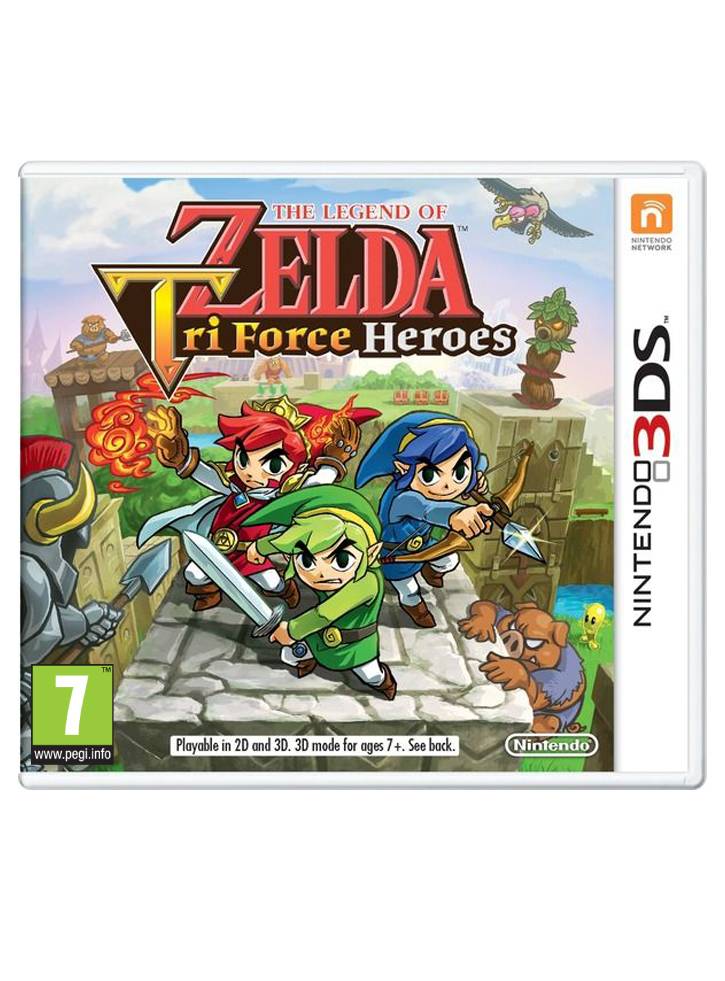 The Legend of Zelda: Tri Force Heroes /3DS
