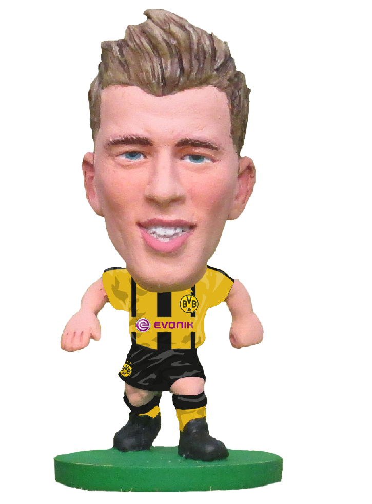 SoccerStarz - Borussia Dortmund Erik Durm - Home Kit (2017 version) /Figures