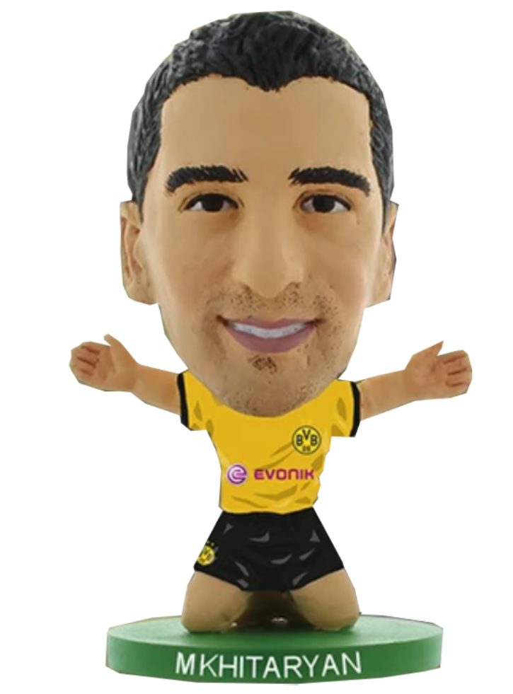 SoccerStarz - Borussia Dortmund Henrikh Mkhitaryan - Home Kit (2016 version) /Figures