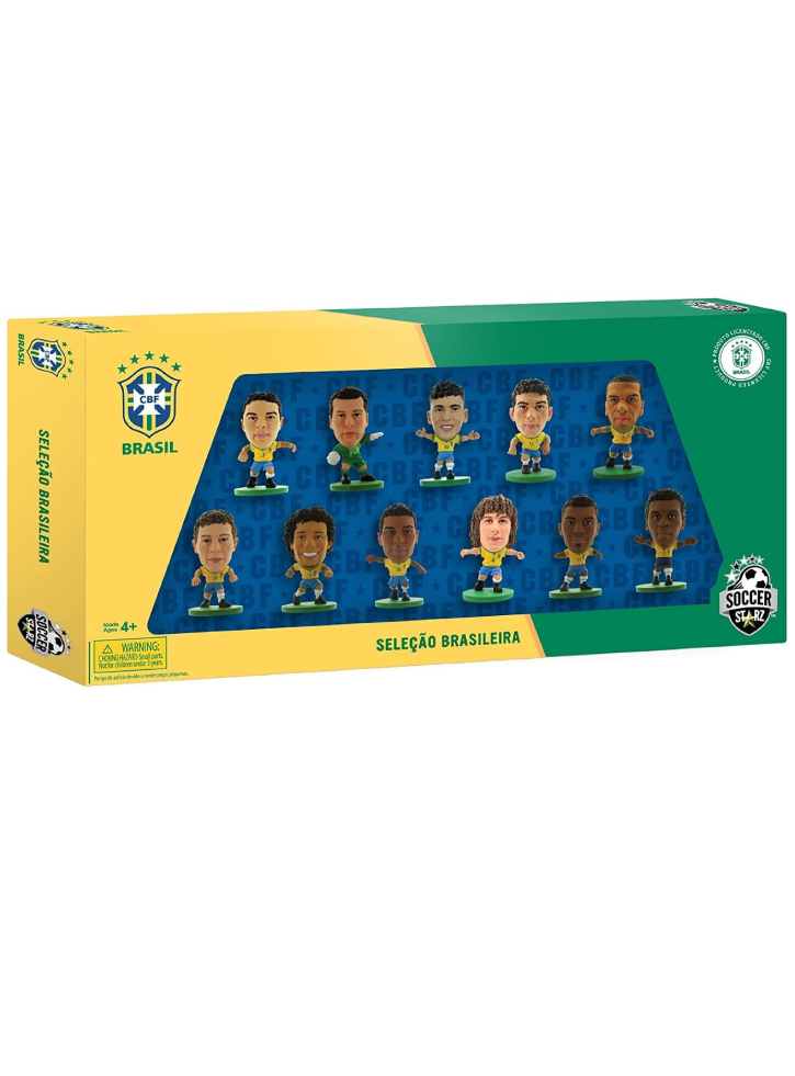 Soccerstarz - Brazil 11 player team pack South America /Figures