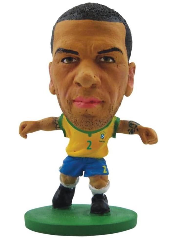 Soccerstarz - Brazil Dani Alves - Home Kit /Figures