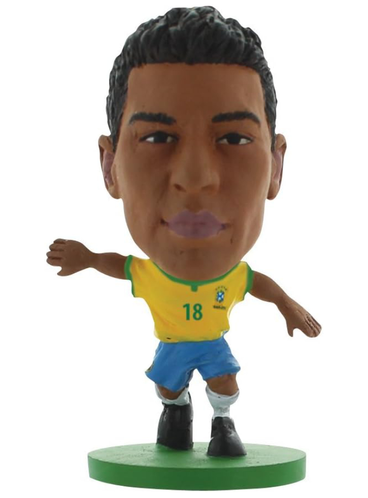 Soccerstarz - Brazil Paulinho - Home Kit /Figures