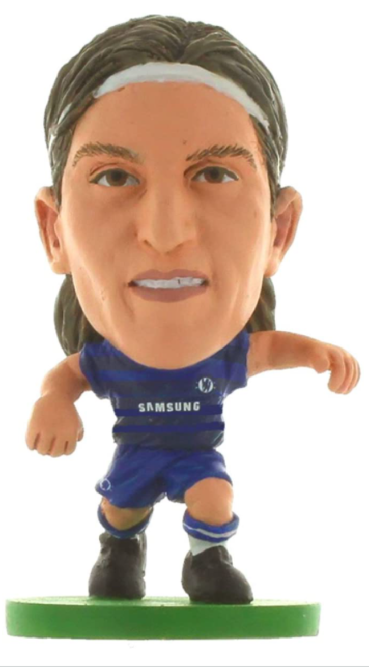 Soccerstarz - Chelsea Filipe Luis - Home Kit (2015 version) (CLEAR SACHET) /Figures