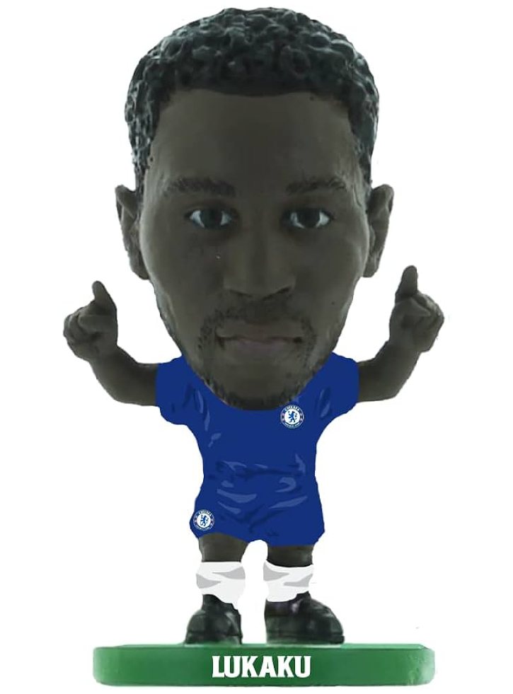 Soccerstarz - Everton Romelu Lukaku (NEW SCULPT) Home Kit (Classic) /Figures