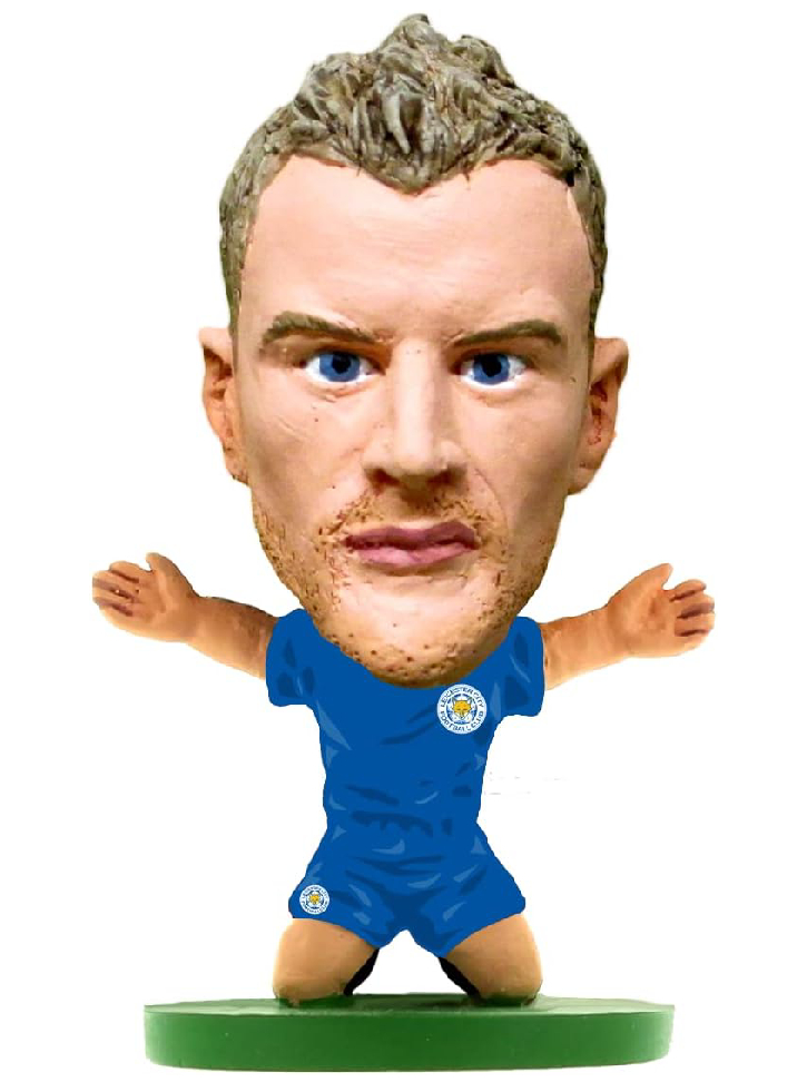 Soccerstarz Leicester City  Jamie Vardy Home Kit (New Classic) (405522)