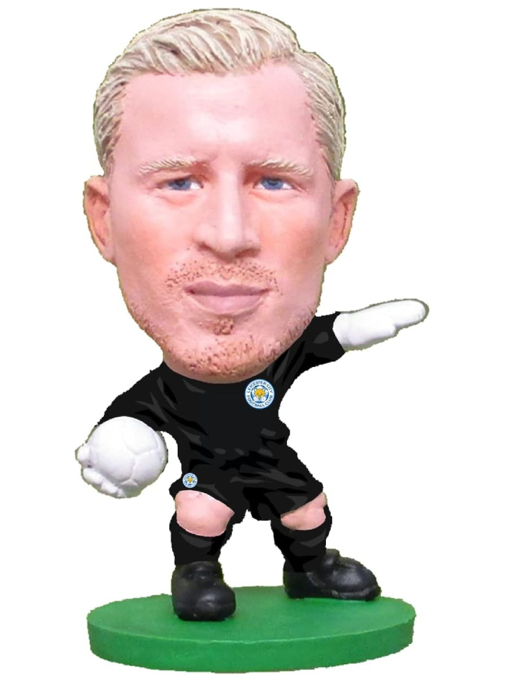 Soccerstarz - Leicester Kasper Schmeichel - Home Kit  (Classic) /Figures