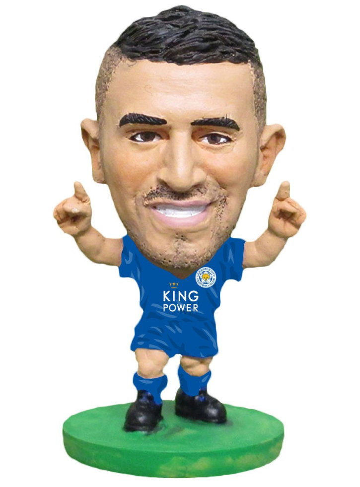 Soccerstarz - Leicester Riyad Mahrez - Home Kit  (Classic) /Figures