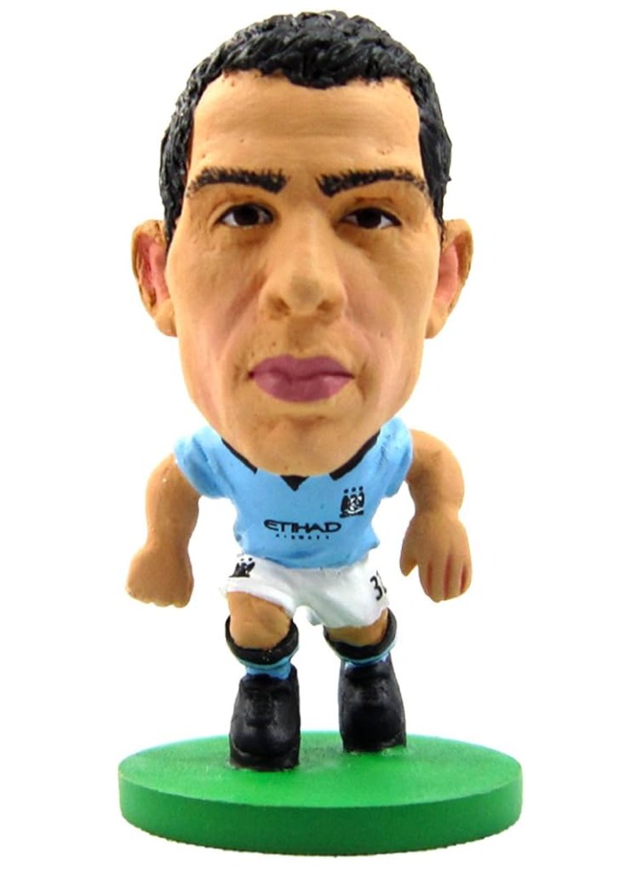 Soccerstarz - Man City Carlos Tevez - Home Kit (2014 version) (legend) /Figures