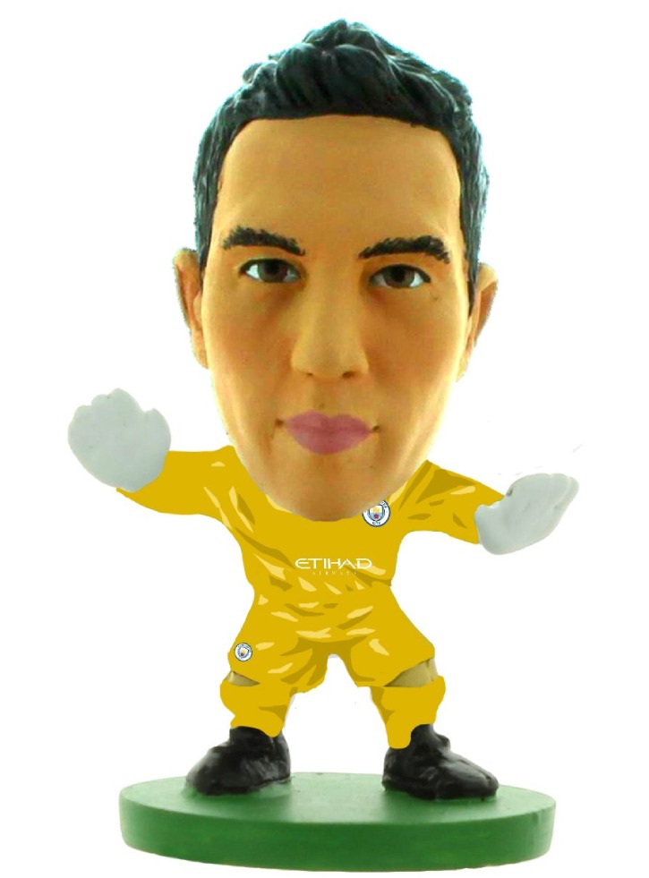 Soccerstarz - Man City Claudio Bravo Home Kit (2017 Version) /Figure