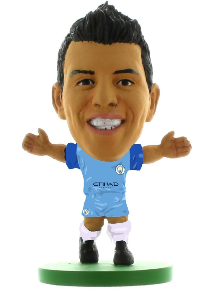 Soccerstarz - Man City Sergio Aguero - Home Kit (2017 version) /Figures