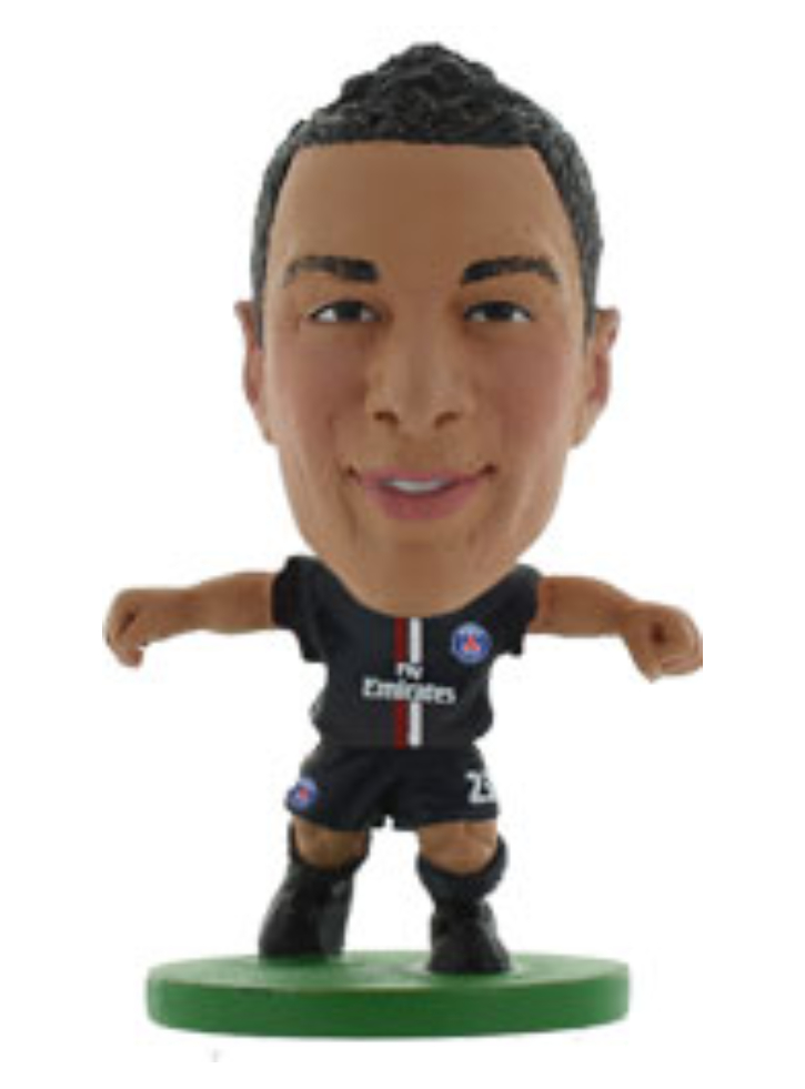 Soccerstarz - Paris St Germain Gregory Van Der Wiel Home Kit (2014 version) (CLEAR SACHET) /Figures