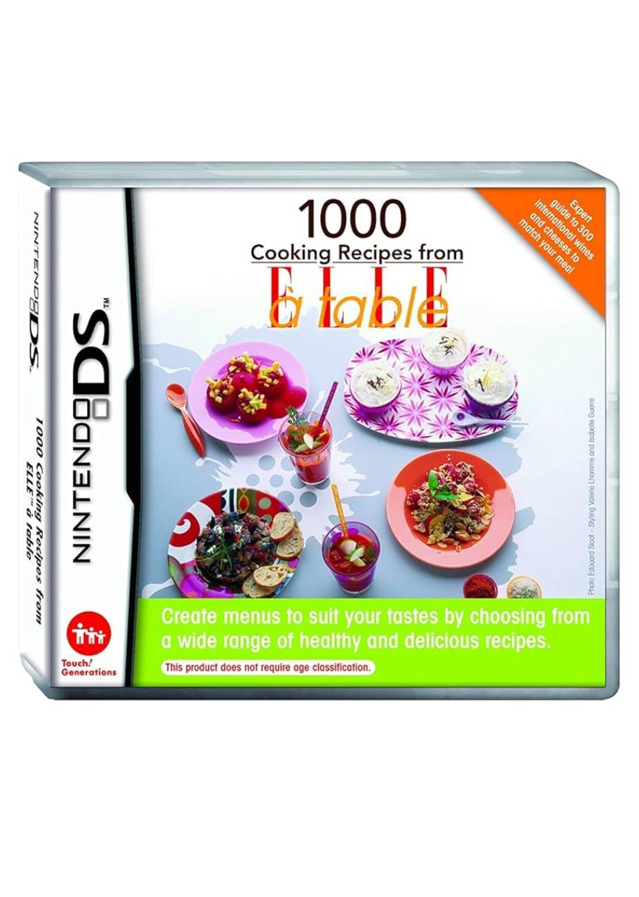 1000 Cooking Recipes from ELLE A TABLE /NDS