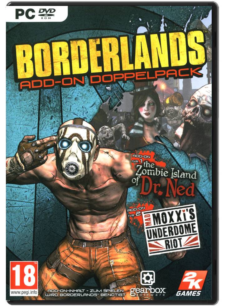 Borderlands Game Add on Pack /PC