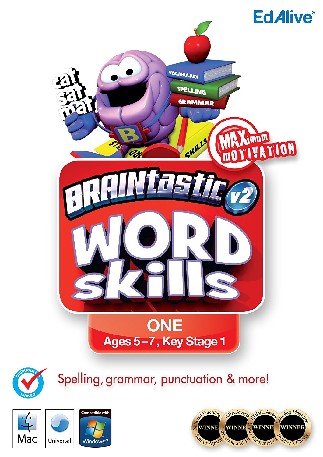 BRAINtastic! Word Skills KS1 /PC