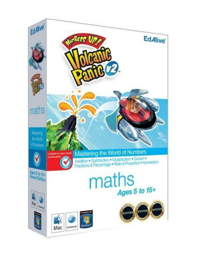 Numbers Up! Volcanic Panic (Maths Focus) /PC