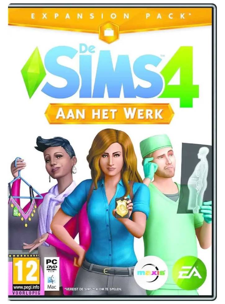 Sims 4: Get to Work /PC