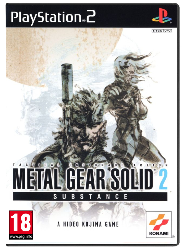 Metal Gear Solid 2: Substance (BBFC) /PS2