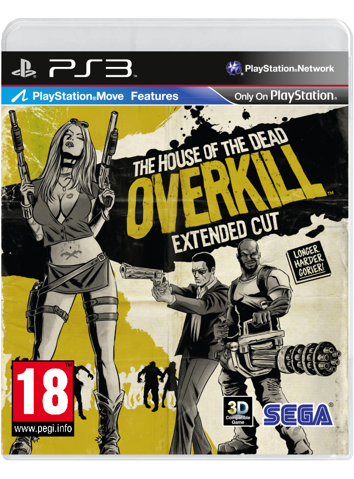House of the Dead: OVERKILL - Extended Cut (BBFC) /PS3