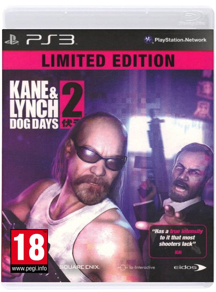 Kane & Lynch 2 LIMITED Edition /PS3