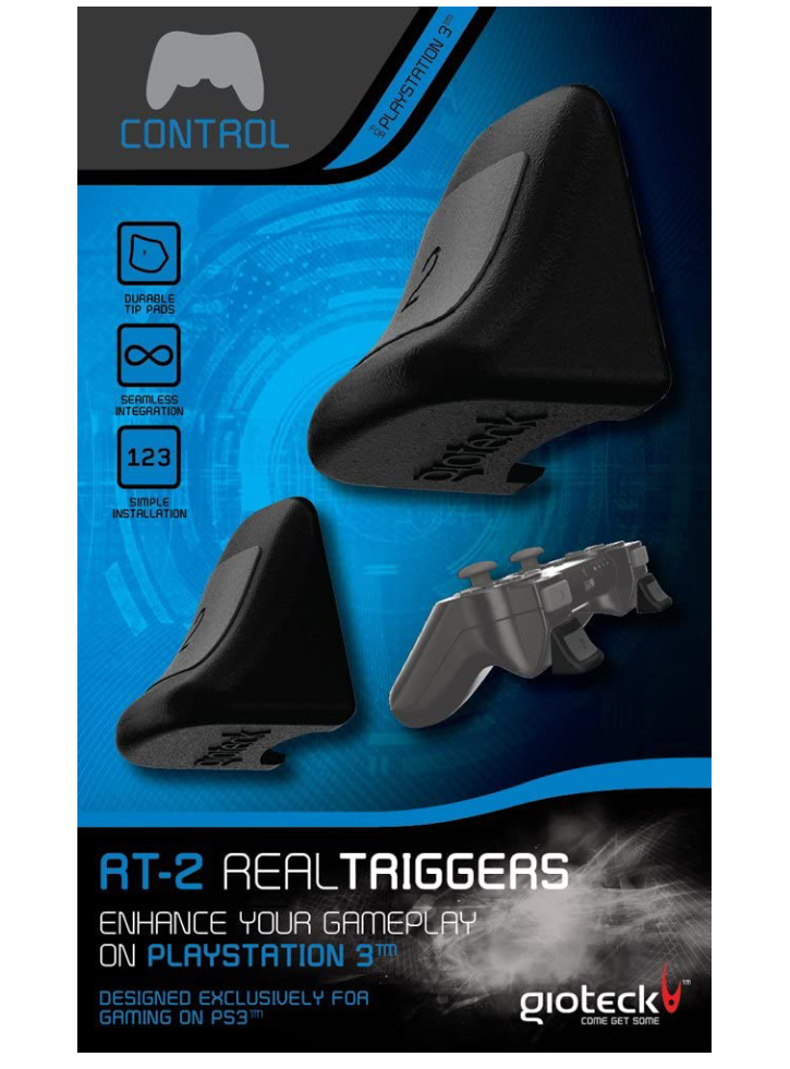 Real Triggers Non Slip Trigger Enhancements for PS3 (Gioteck)/ PS3