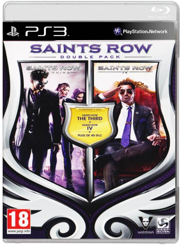 Saints Row Double Pack (Includes Saints Row The Third & Saints Row IV) /PS3