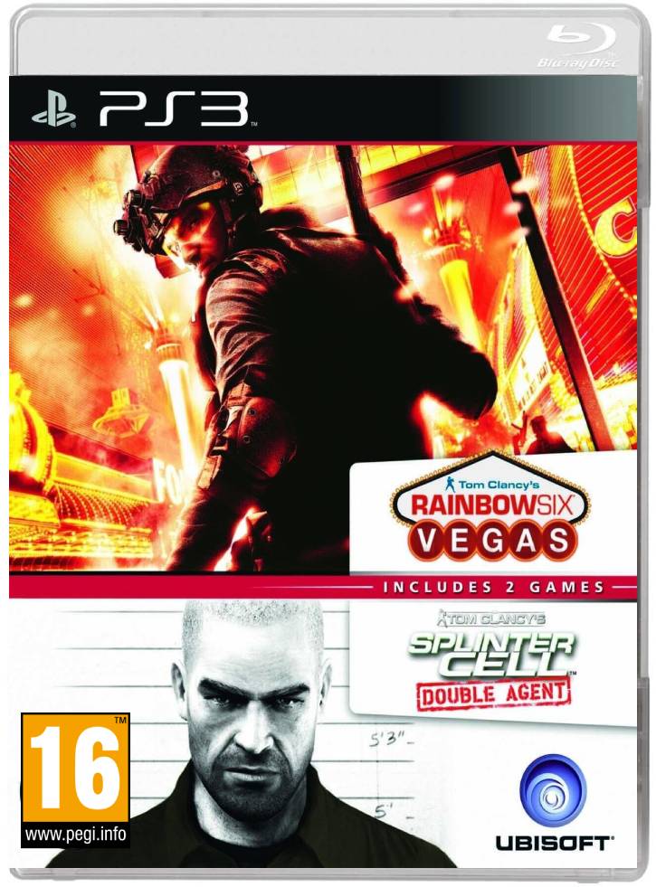 Splinter Cell Double Agent + Rainbow 6 Vegas Compilation (BBFC)/PS3