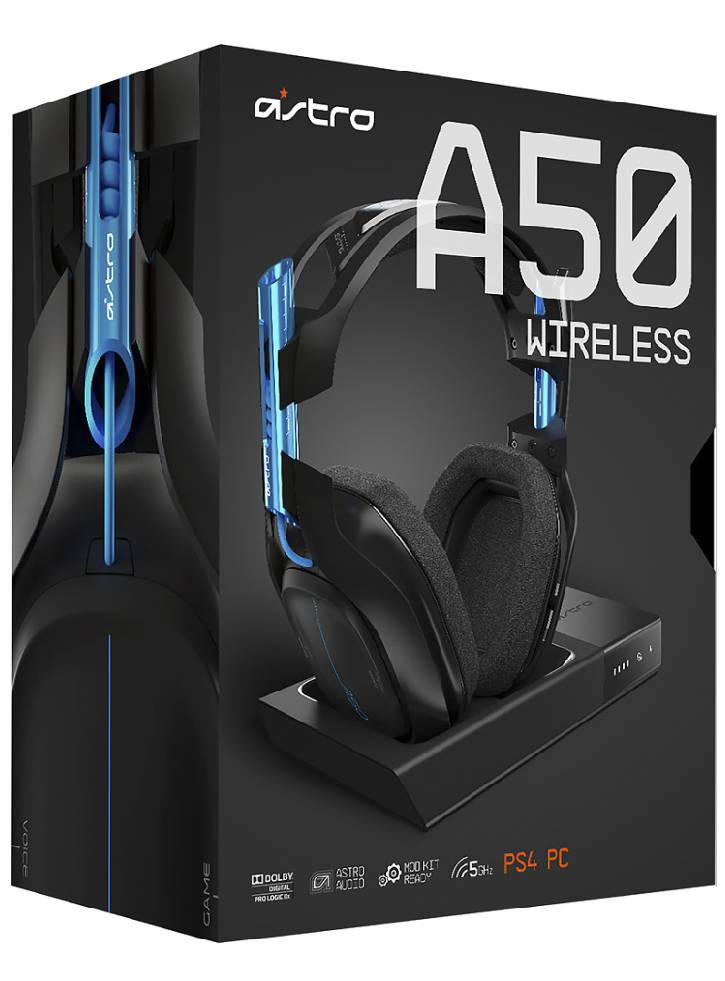 ASTRO - A50 3rd Generation Gaming Headset 7.1 Black /PS4