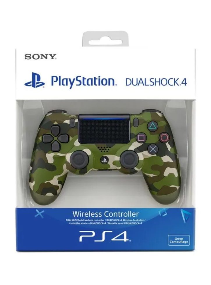 Sony Dualshock 4 Controller (NEW VERSION 2) - Green Camouflage (EU) /PS4