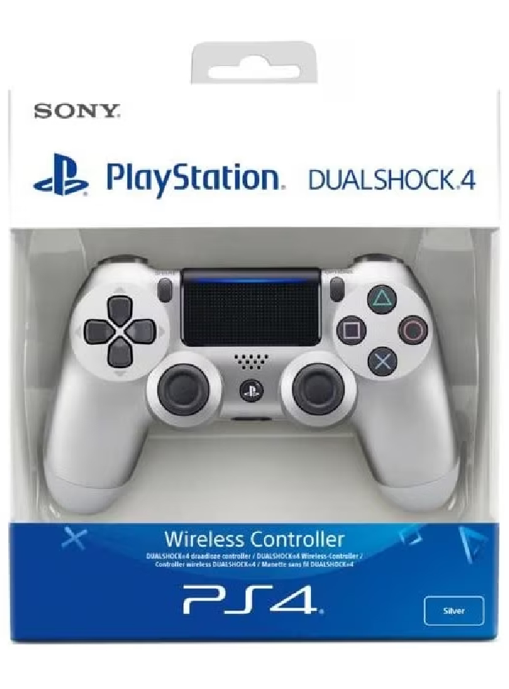 Sony Dualshock 4 Controller (NEW VERSION 2) - Silver (EU) /PS4