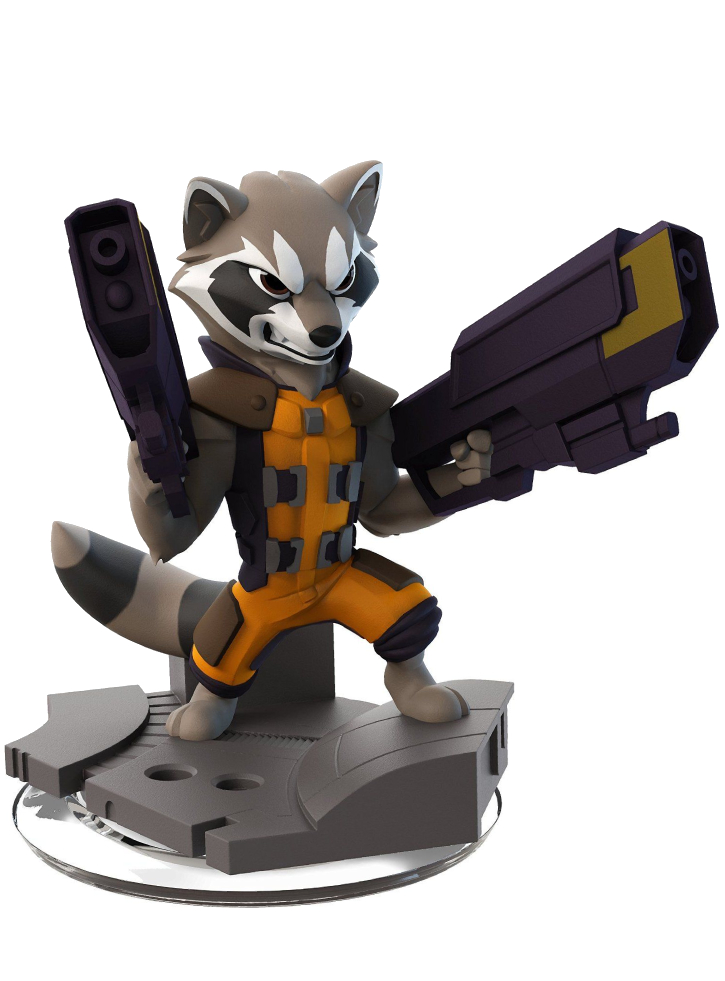 Figurina Disney Infinity 2.0 Character Rocket Raccoon