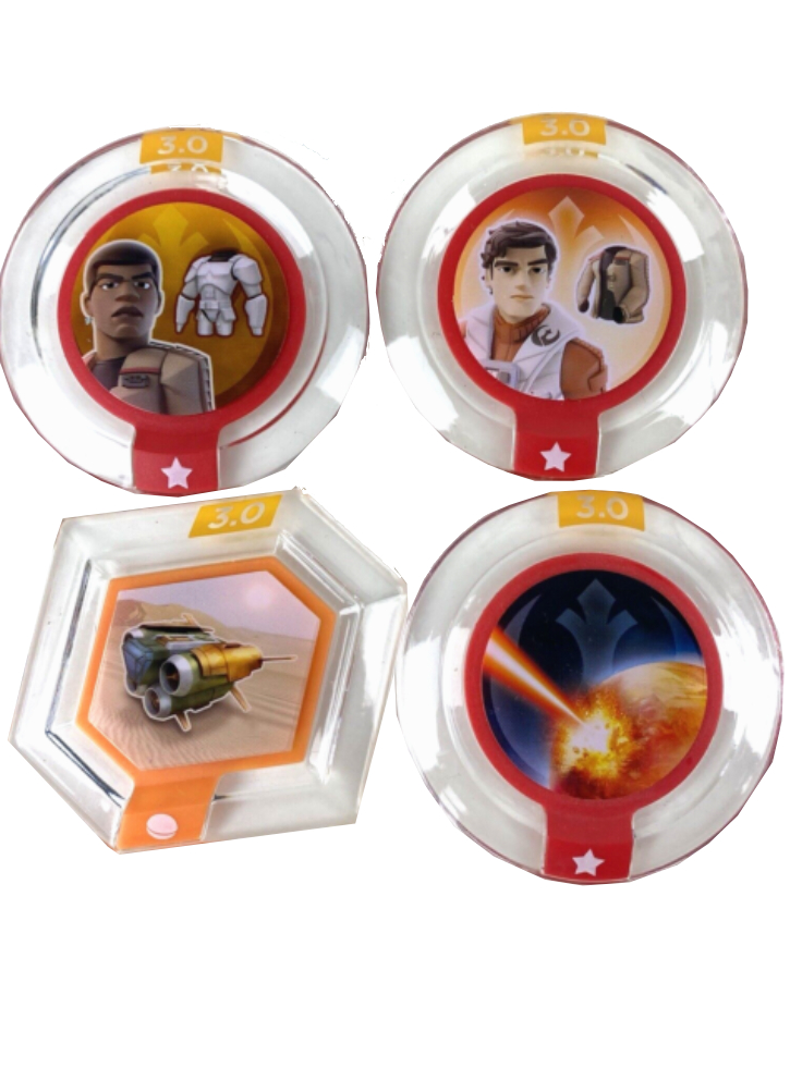 Set Disney Infinity 3.0: The Force Awakens Power Disc Pack