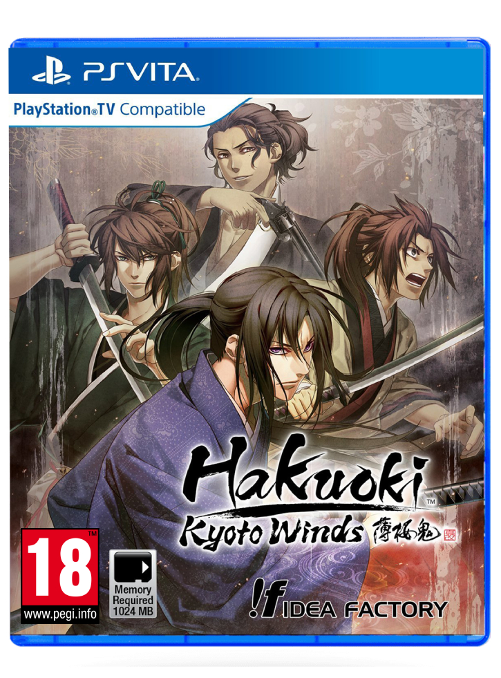 Hakuoki: Kyoto Winds (ENGLISH) /Vita