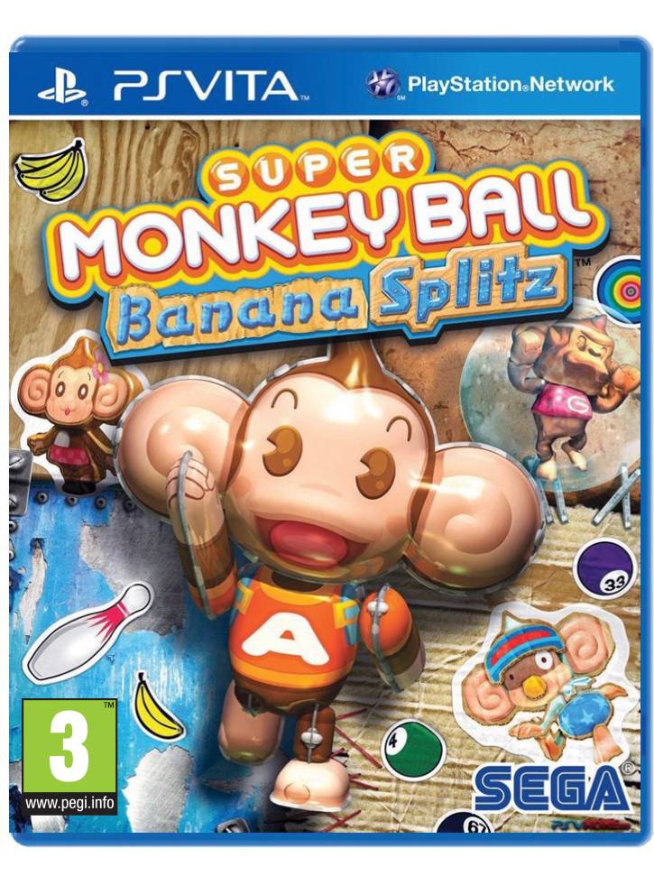 Super Monkey Ball: Banana Splitz /Vita