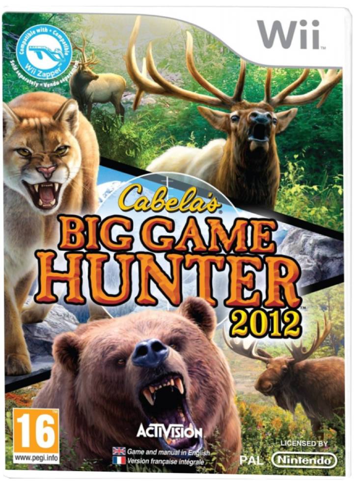 Cabela's Big Game Hunter 2012 /Wii